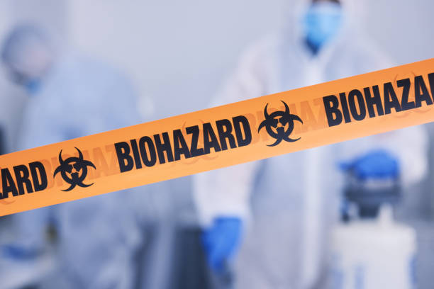 Professional Biohazard technician working in Perryville, MD